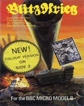 Blitzkrieg (1984)(Software Invasion)[h TSTH][Multi Color] box cover front